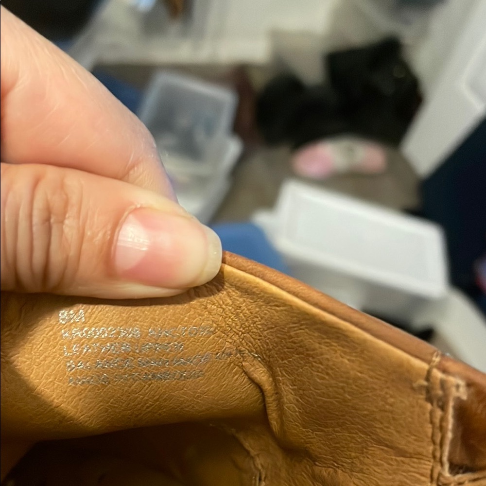 Brown Leather Clogs - image 7